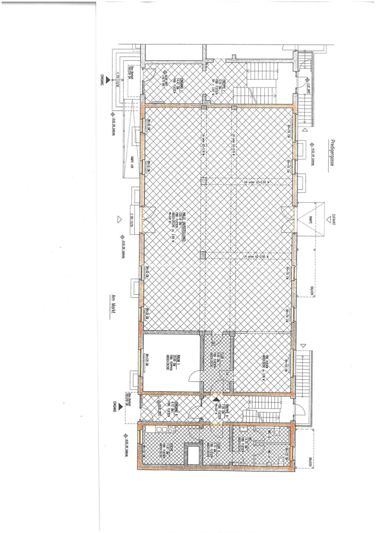 Grundrisszeichnung