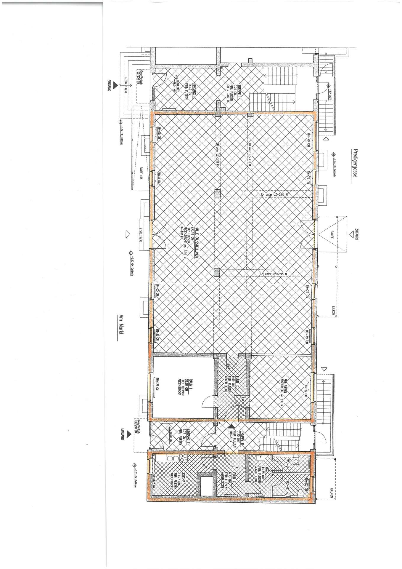 Grundrisszeichnung