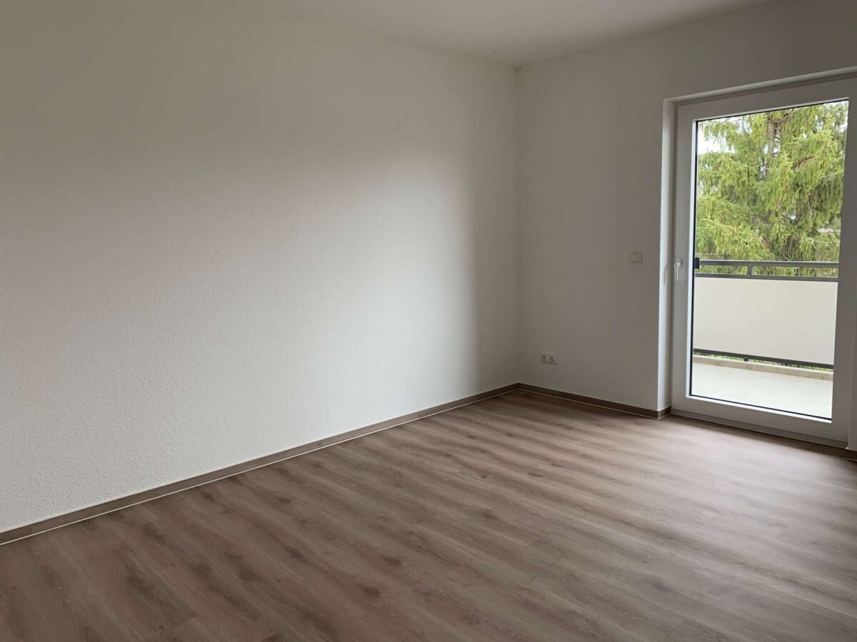 Schlafzimmer mit Balkon